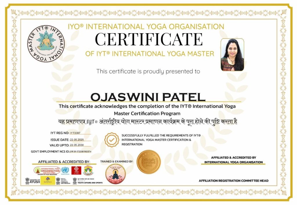 Yoga Master Certificate -2